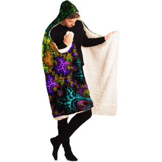 Great Cosmic Reef | Hooded Blanket | Makroverset