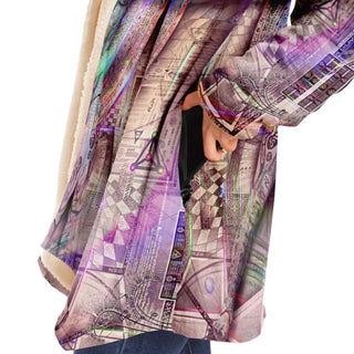 Vitruvian Spirit | Micro Fleece Cloak | Hakan Hisim