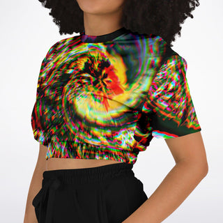 Dragon Peak | Fashion Cropped Sweatshirt | Makroverset