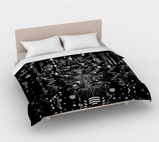 Mystic Move Black | Duvet Cover | TAS Visuals