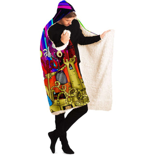 Super Jail Hooded Blanket | Miko Art