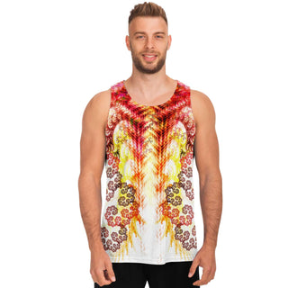 Blaze Flower | Unisex Tank Top | James Fletcher