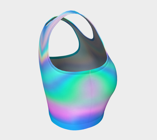 Sky Swirl Crop Top | Hubert S