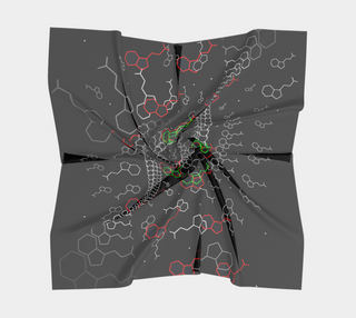 Vortex | Square Scarf | Tas Visuals