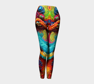 New Years Dragon Leggings | Michael Garfield