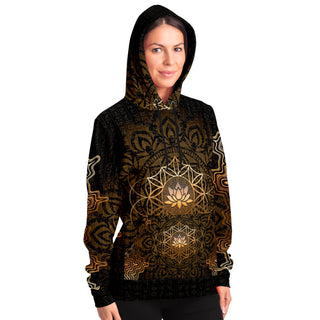 NEFERTITI LOTUS || UNISEX HOODIE || COSMIC SHIVA