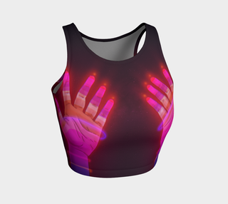 Space Hands Crop Top | Phazed