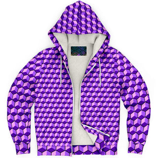 CUB3D | MICROFLEECE ZIP UP HOODIE | IMRAN