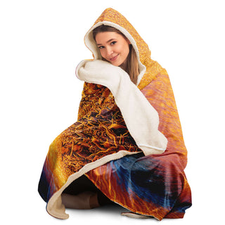 Spiral Genesis | Hooded Blanket | Mark Henson