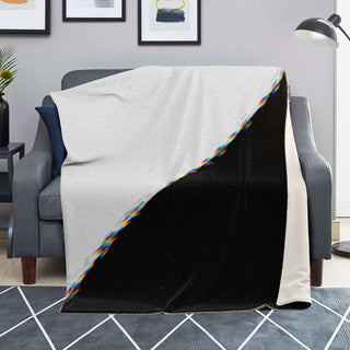 Split | Micro Fleece Blanket | Austin Blake