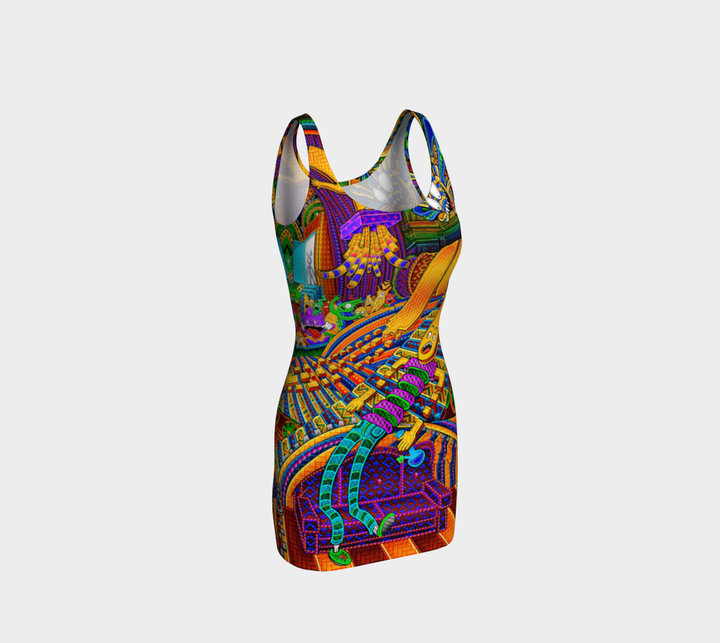 CONDUCTOR OF CONSCIOUSNESS | BODYCON DRESS | SALVIADROID
