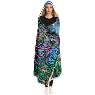 Time Temple | Hooded Blanket | James Fletcher