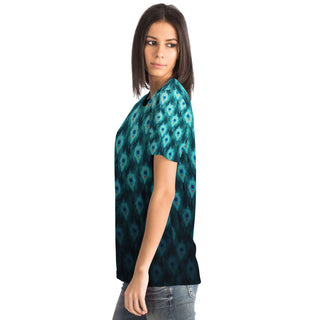 Trippy Peacock Feathers | Unisex T-Shirt | Mandalazed