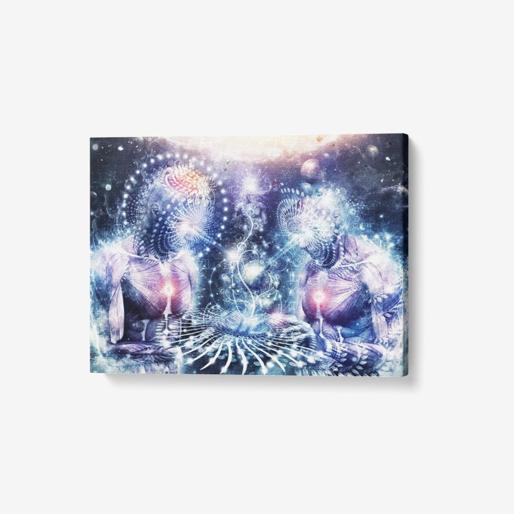The Knowledge Of The Planets - 1 Piece Canvas Wall Art 24"x18" | Cameron Gray