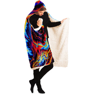 FORGOTTEN Hooded Blanket - Geoglyser