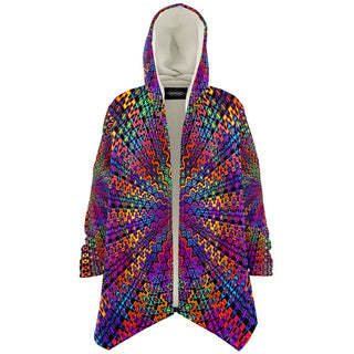 Rainbow Flow | Micro Fleece Cloak | Hakan Hisim