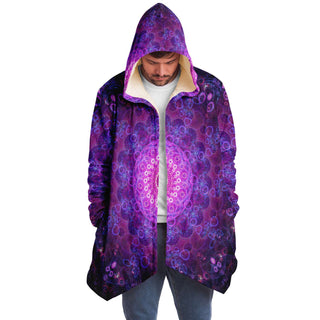 Sacred Flower Microfleece Cloak | Cameron Gray