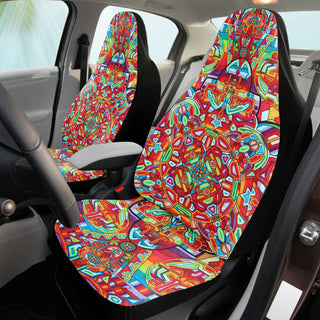 Infinity Mandala | Seat Cover | Lachlan Wardlaw