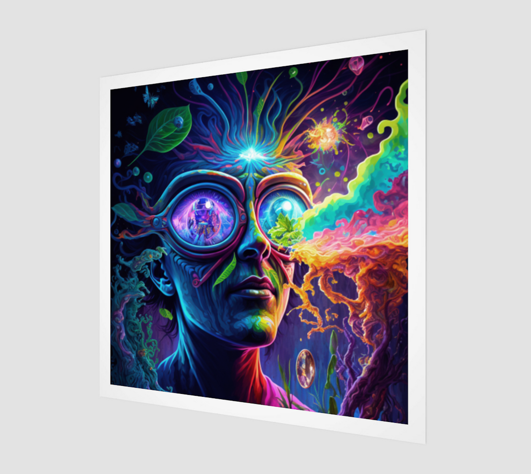 Synesthesia Art Print | Acidmath Guy