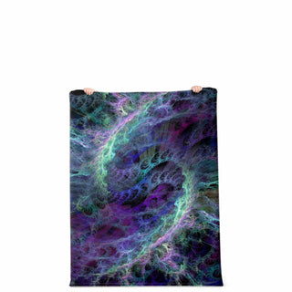 Fractal Fire | Microfleece Blanket | James Fletcher