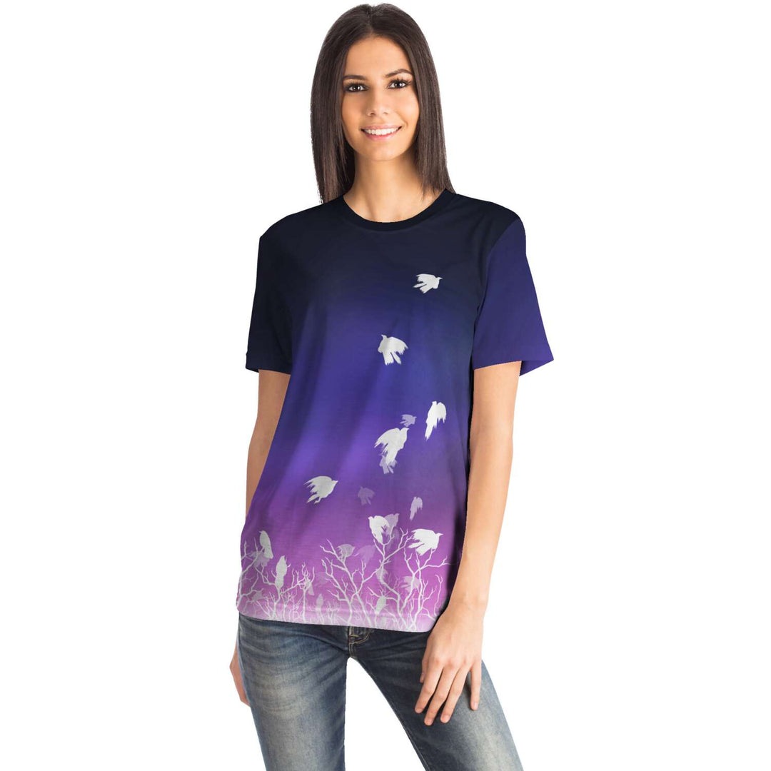 Flying Ravens | Unisex T-Shirt | Mandalazed