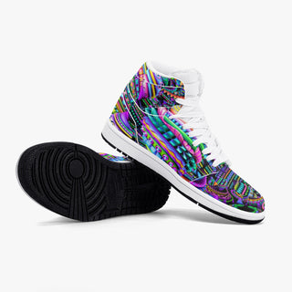 DMT carousel | High-Top Leather Sneakers | Psypepper