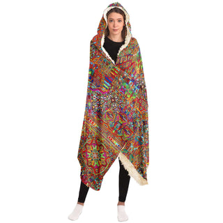 Mandala Hooded Blanket | Lachlan Wardlaw