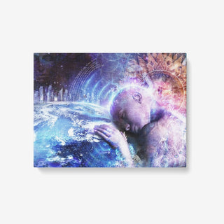 A Prayer For The Earth - 1 Piece Canvas Wall Art 24"x18" | Cameron Gray