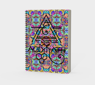 Acidmath Kaleidos I | Spiral Notebook | Makroverset