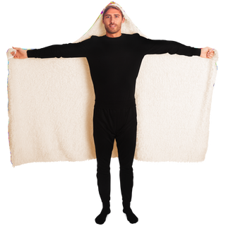 Psych-Owl | Hooded Blanket | Makroverset