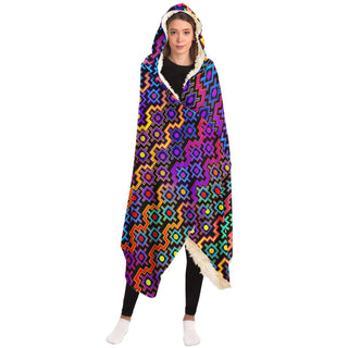 Rainbow Healing | Hooded Blanket  | Hakan Hisim