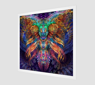 Fractal Hive Magus | Wood Print | Fractalcraft