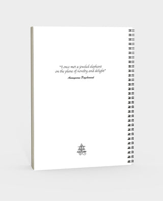 Jeweled Elephant | Spiral Notebook | Dylan Thomas Brooks