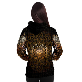 NEFERTITI LOTUS || UNISEX HOODIE || COSMIC SHIVA