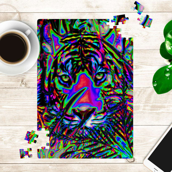 PSYCHEDELIC TIGER | JIGSAW PUZZLE | IMRAN
