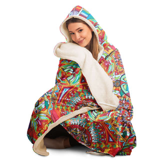 Mantra Hooded Blanket | Lachlan Wardlaw