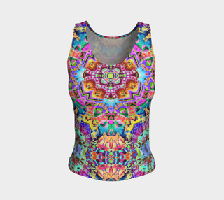 Kaleidos I | Fitted Tank Top | Makroverset