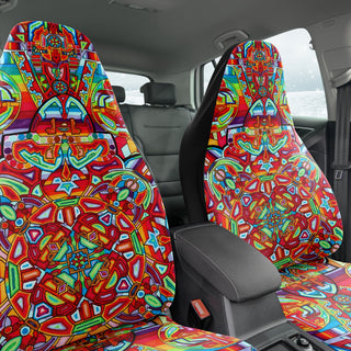 Infinity Mandala | Seat Cover | Lachlan Wardlaw