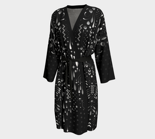 Owl BW Peignoir Kimono | TAS Visuals