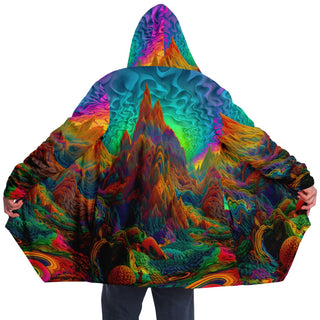 HIGH MOUNTAIN Microfleece Cloak | ACIDMATH AI