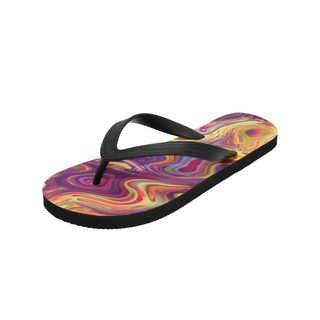 OIL SPILL Unisex Flip Flops | Art Works Design