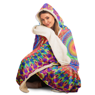 Psych-Owl | Hooded Blanket | Makroverset