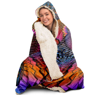 Pyroclastic Blow | Hooded Blanket | Luminokaya