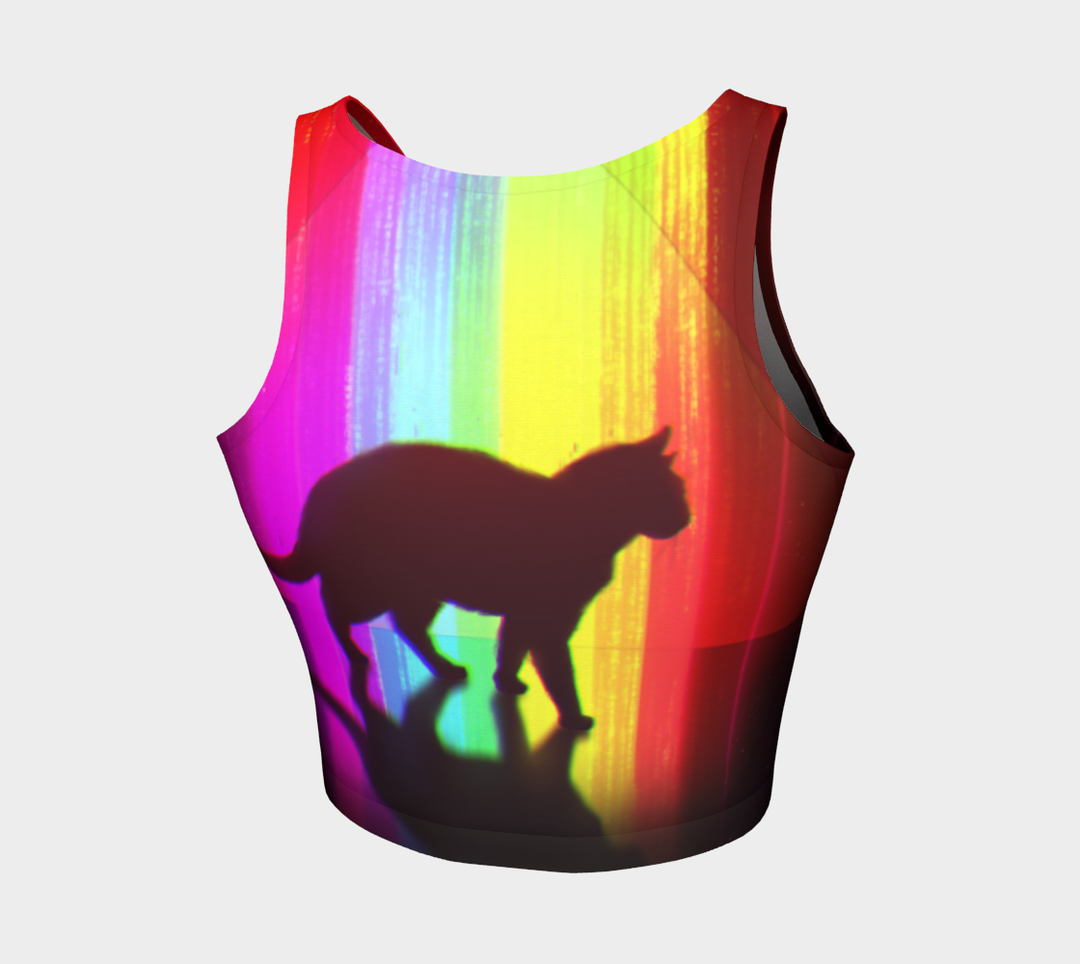 Rainbow Kitty Crop Top | Phazed