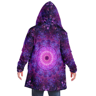 Sacred Flower Microfleece Cloak | Cameron Gray
