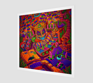 ZEN SCAPE ART PRINT | SALVIA DROID