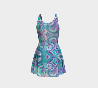 Earth Resonance Flare Dress | Dylan Thomas Brooks