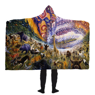 March of Progress Hooded Blanket | Mark Henson