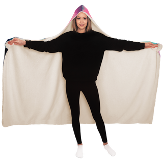 Glitchy Galaxy | Hooded Blanket | Makroverset