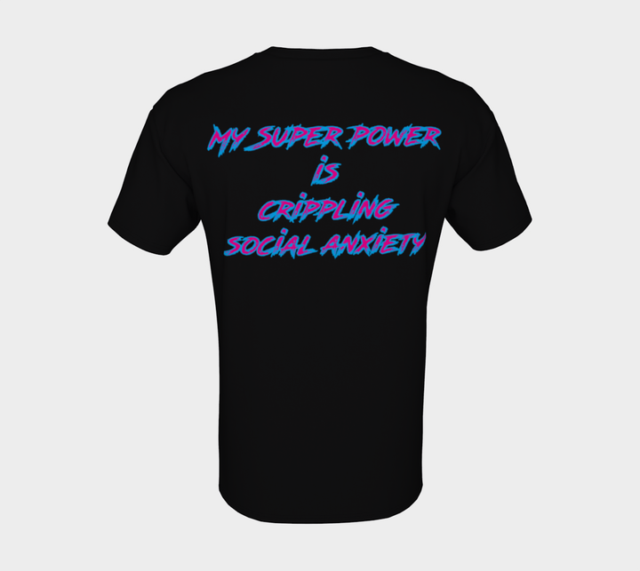 SOCIAL ANXIETY SUPER POWER | UNISEX TEE | IMRAN